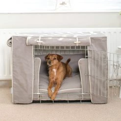 Cheapest 👍 Dog Crate Set in Savanna Stone by Lords & Labradors 🥰