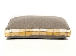 Deals 🔥 Personalised 🐶 Dog Cushion in Balmoral Ochre Ash by Lords & Labradors 🥰 -Lords & Labradors Sales Ochre Ash Cushion Back e167ac30 0bc6 4197 bba2 96a310421236