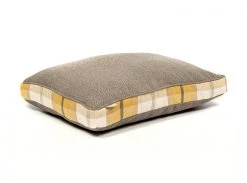 Deals 🔥 Personalised 🐶 Dog Cushion in Balmoral Ochre Ash by Lords & Labradors 🥰 -Lords & Labradors Sales Ochre Ash Cushion Side 53d68e1d 3d21 4ee2 81a6 505e2446072b