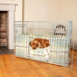 Best Pirce 🛒 Dog Crate Bumper in Balmoral Duck Egg by Lords & Labradors 🥰