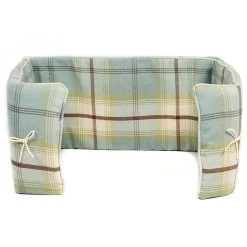 Best Pirce 🛒 Dog Crate Bumper in Balmoral Duck Egg by Lords & Labradors 🥰 -Lords & Labradors Sales balmoral duck egg crate cover studio