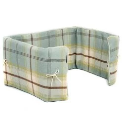 Best Pirce 🛒 Dog Crate Bumper in Balmoral Duck Egg by Lords & Labradors 🥰 -Lords & Labradors Sales balmoral duck egg crate cover studio side