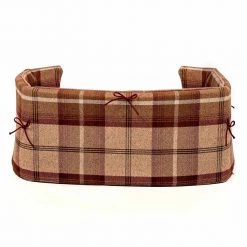 Top 10 🔔 Dog Crate Bumper in Balmoral Mulberry Tweed by Lords & Labradors 😉 7 Top 10 🔔 Dog Crate Bumper in Balmoral Mulberry Tweed by Lords & Labradors 😉 -Lords & Labradors Sales balmoral mulberry bumper studio back