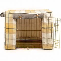 Budget ⌛ Dog Crate with Cosy Tweed Crate Cover by Lords & Labradors 🤩 23 Budget ⌛ Dog Crate with Cosy Tweed Crate Cover by Lords & Labradors 🤩 -Lords & Labradors Sales balmoral ochre ash crate cover studio fe537181 6e66 44f2 81f6 1a408469f610