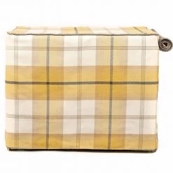 New ⌛ Dog Crate Set in Balmoral Ochre Ash Tweed by Lords & Labradors 👍 -Lords & Labradors Sales balmoral ochre ash tweed crate set by lords labradors back