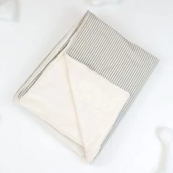 Outlet 🧨 Cat & Kitten Blanket By Lords & Labradors - Signature Collection 👍 -Lords & Labradors Sales cat kitten cotton blanket by lords labradors regency stripe