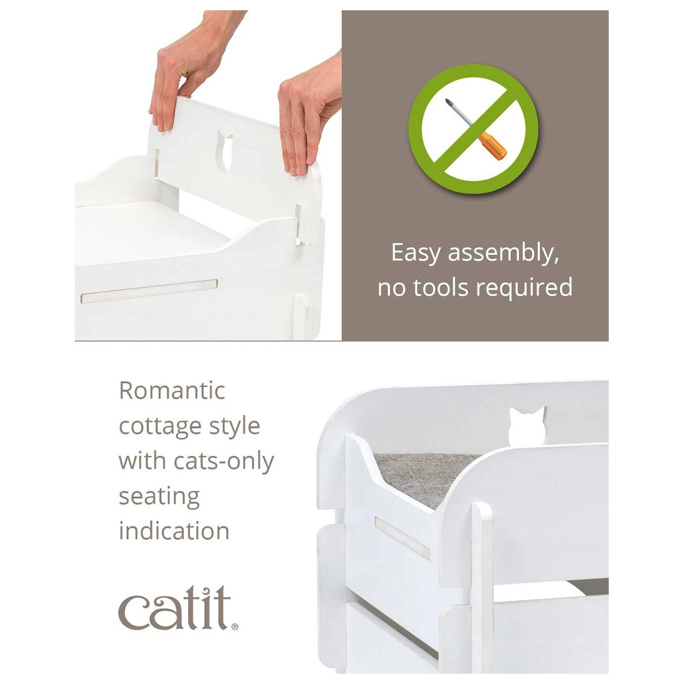 Promo ๐ Catit White Vesper Cottage ๐ฏ 2 Promo ๐ Catit White Vesper Cottage ๐ฏ - Image 2