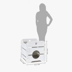 Promo ๐ Catit White Vesper Cottage ๐ฏ 7 Promo ๐ Catit White Vesper Cottage ๐ฏ -Lords & Labradors Sales catit vesper cottage size