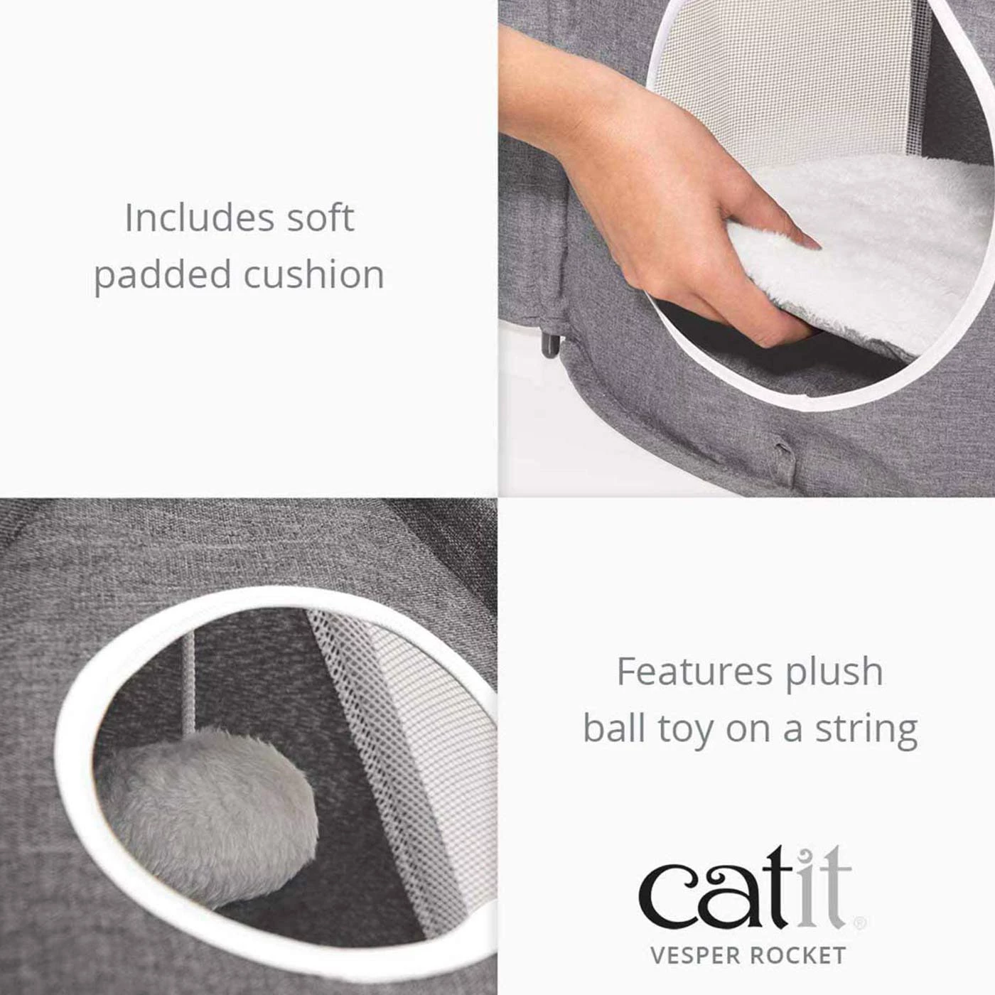 Budget 🔥 Catit Vesper Rocket Ship 🔔 3 Budget 🔥 Catit Vesper Rocket Ship 🔔 - Image 3