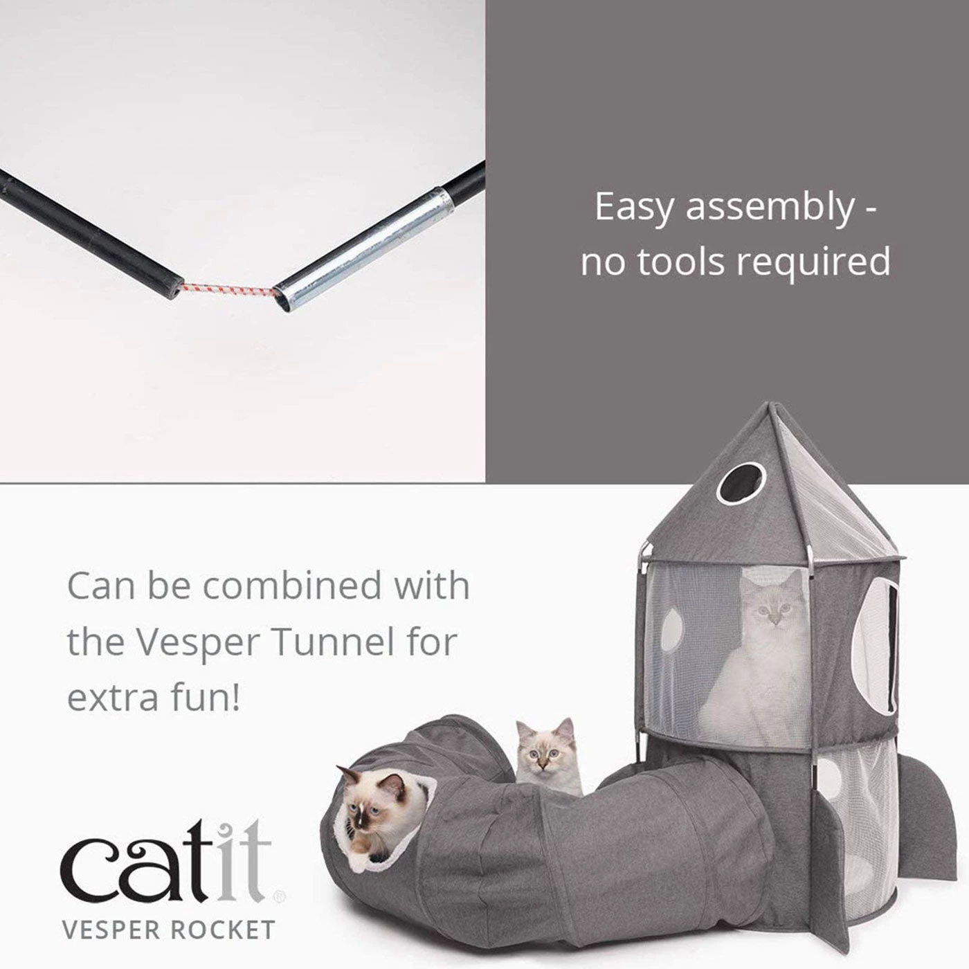 Budget 🔥 Catit Vesper Rocket Ship 🔔 5 Budget 🔥 Catit Vesper Rocket Ship 🔔 - Image 5