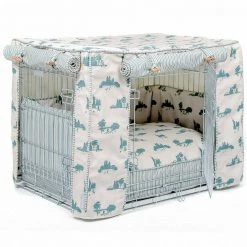 Promo 😀 Dog Crate Cover in Central Park by Lords & Labradors ⭐ -Lords & Labradors Sales central park crate cover studio