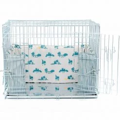 Best deal 😍 Dog Crate Set in Central Park Oil Cloth by Lords & Labradors 🤩 -Lords & Labradors Sales central park oil cloth crate set by lords labradors studio