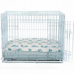 Best deal 😍 Dog Crate Set in Central Park Oil Cloth by Lords & Labradors 🤩 -Lords & Labradors Sales central park oil cloth crate set by lords labradors studio cushion