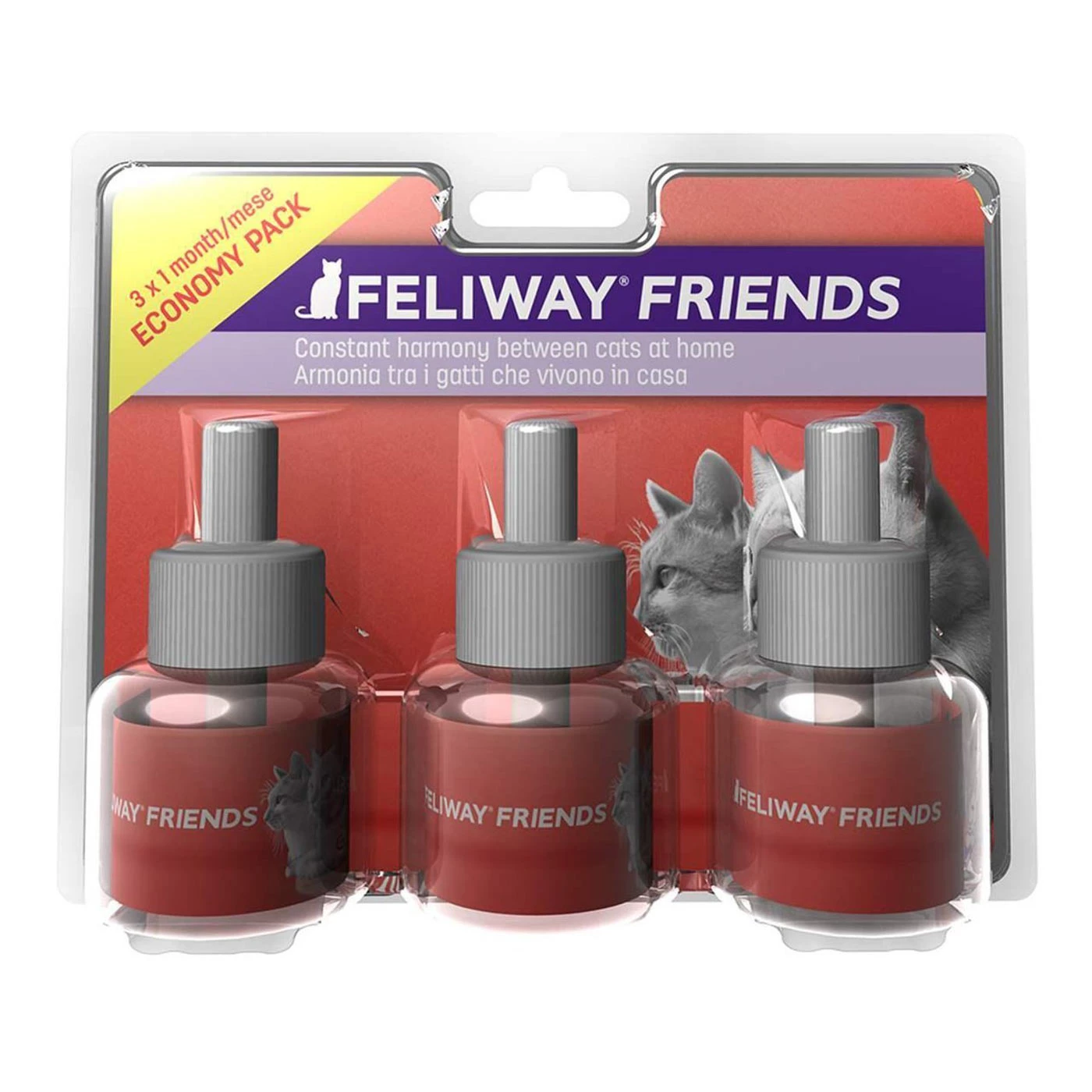 Buy ⭐ Ceva Feliway Friends Diffuser Refill Pack (3 Pack, 48ml) 🎁 1 Buy ⭐ Ceva Feliway Friends Diffuser Refill Pack (3 Pack, 48ml) 🎁