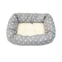 Coupon 😉 Lords & Labradors Cosy & Calm Puppy Box Bed 😉 54 Coupon 😉 Lords & Labradors Cosy & Calm Puppy Box Bed 😉 -Lords & Labradors Sales cosy calm puppy box bed grey spot