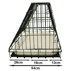 New 😉 Ellie Bo Slanted Deluxe Car Crate - Size S-M ⌛ 16 New 😉 Ellie Bo Slanted Deluxe Car Crate - Size S-M ⌛ -Lords & Labradors Sales deluxe slanted dog cage size guide slanted
