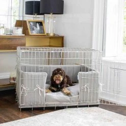 Outlet 🥰 Dog Crate Bumper in Savanna Stone by Lords & Labradors 🤩