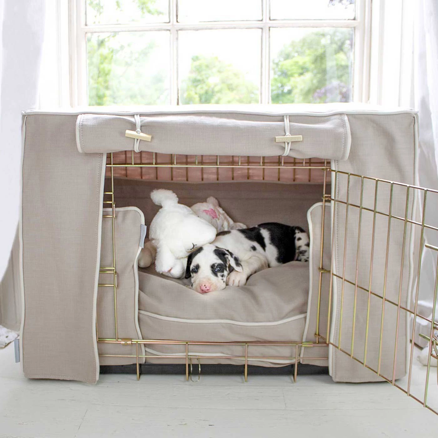 Flash Sale ๐ Dog Crate Cover In Savanna Oatmeal by Lords & Labradors โค๏ธ 2 Flash Sale ๐ Dog Crate Cover In Savanna Oatmeal by Lords & Labradors โค๏ธ - Image 2