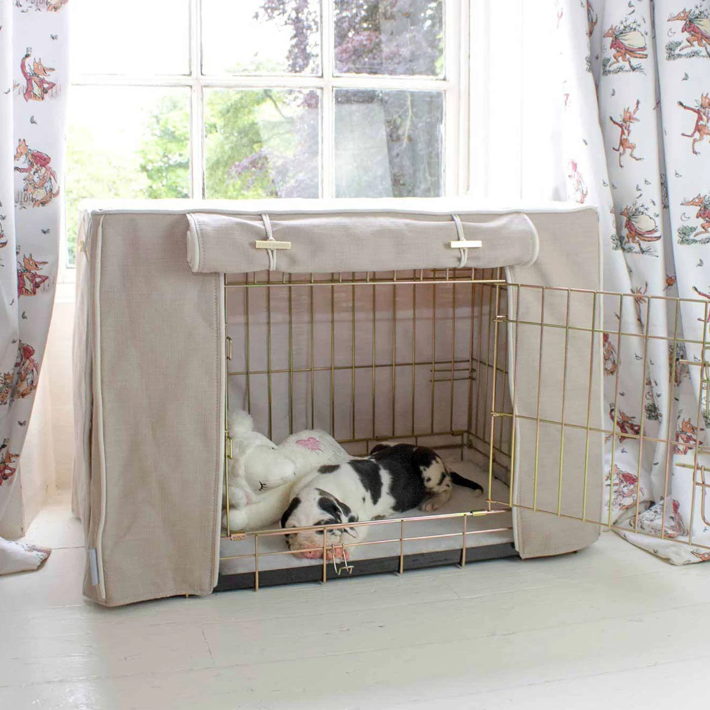 Flash Sale ๐ Dog Crate Cover In Savanna Oatmeal by Lords & Labradors โค๏ธ 3 Flash Sale ๐ Dog Crate Cover In Savanna Oatmeal by Lords & Labradors โค๏ธ - Image 3