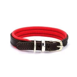Deals 🌟 Dogs & Horses Colours Leather Collar ✔️ -Lords & Labradors Sales dogs and horses colours leather collar black and red