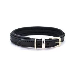 Deals 🌟 Dogs & Horses Colours Leather Collar ✔️ -Lords & Labradors Sales dogs and horses colours leather collar black and silver