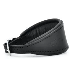 Best Pirce 🥰 Dogs & Horses Leather Hound Collar 🧨 -Lords & Labradors Sales dogs and horses leather hound collar black and silver