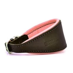 Best Pirce 🥰 Dogs & Horses Leather Hound Collar 🧨 -Lords & Labradors Sales dogs and horses leather hound collar brown and pink