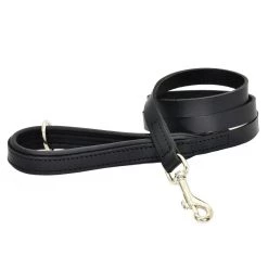Deals ⌛ Dogs & Horses Colours Leather Lead 🔔 -Lords & Labradors Sales dogs horses colours lead black with silver