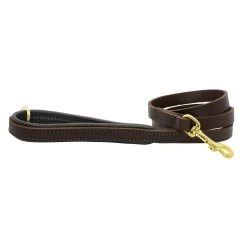 Deals ⌛ Dogs & Horses Colours Leather Lead 🔔 -Lords & Labradors Sales dogs horses colours lead brown with brass