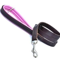 Deals ⌛ Dogs & Horses Colours Leather Lead 🔔 -Lords & Labradors Sales dogs horses colours lead pink and brown