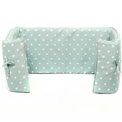 Promo ๐ Dog Crate Bumper in Duck Egg Spot by Lords & Labradors โ 9 Promo ๐ Dog Crate Bumper in Duck Egg Spot by Lords & Labradors โ -Lords & Labradors Sales duck egg spot bumper studio front