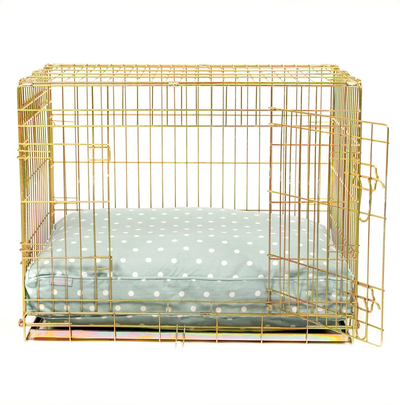 Best Sale 🥰 Personalised 🐕 Dog Cushion in Duck Egg Spot by Lords & Labradors ❤️ 4 Best Sale 🥰 Personalised 🐕 Dog Cushion in Duck Egg Spot by Lords & Labradors ❤️ - Image 4