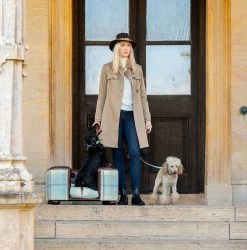 Flash Sale 👍 Lords & Labradors Tetford 🐕 Dog Chesterfield in Tan Leather & Duck Egg Tweed 🛒 11 Flash Sale 👍 Lords & Labradors Tetford 🐕 Dog Chesterfield in Tan Leather & Duck Egg Tweed 🛒 -Lords & Labradors Sales duckegg1