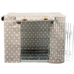 Best Sale 🤩 Dog Crate with Oil Cloth Crate Cover by Lords & Labradors 😍 13 Best Sale 🤩 Dog Crate with Oil Cloth Crate Cover by Lords & Labradors 😍 -Lords & Labradors Sales grey spot oil cloth crate set by lords labradors grey spot