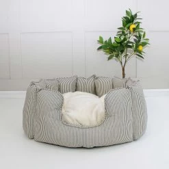 Best deal ✨ Lords & Labradors High Wall Bed For Cats - Signature Collection 😍 -Lords & Labradors Sales high sided signature cat bed regency stripe