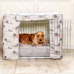 Cheapest 🥰 Dog Crate Cover in Hyde Park by Lords & Labradors 🔔