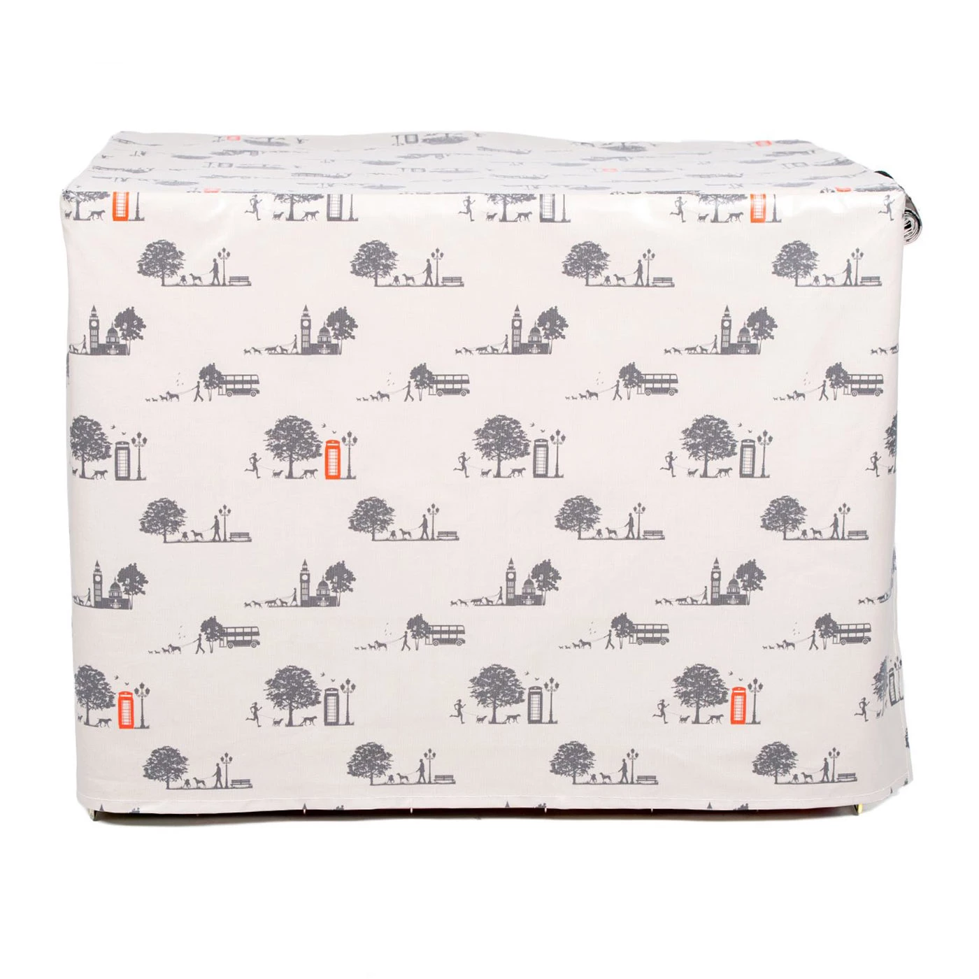 Best deal 🎉 Dog Crate Cover in Hyde Park Oil Cloth by Lords & Labradors ❤️ 4 Best deal 🎉 Dog Crate Cover in Hyde Park Oil Cloth by Lords & Labradors ❤️ - Image 4