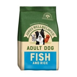 Hot Sale 🤩 James Wellbeloved Fish & Rice Adult 🦮 Dog Food (15kg) 🎉