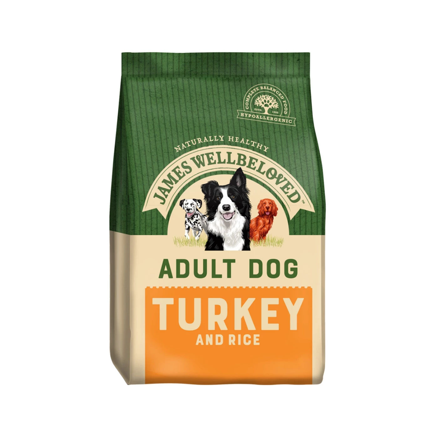 Promo ✨ James Wellbeloved Turkey & Rice Adult 🦮 Dog Food (15kg) ⌛ 1 Promo ✨ James Wellbeloved Turkey & Rice Adult 🦮 Dog Food (15kg) ⌛