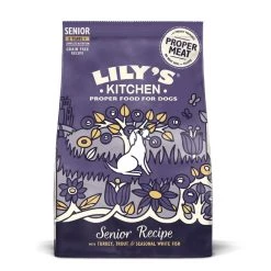 Coupon ⭐ Lily's Kitchen Senior 🐕 Dog Recipe with Turkey, Trout & White Fish 7kg 🔔