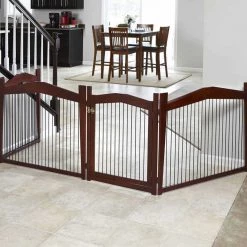 Best Sale 👏 Lords & Labradors 2-in-1 Wooden 🦮 Dog Crate And Gate - Size M 😀 -Lords & Labradors Sales lords and labradors 2 in 1 dog crate and gate lifestyle