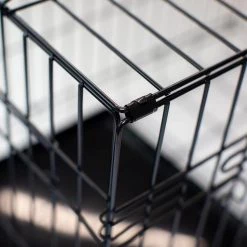 Wholesale ๐ Lords & Labradors Heavy Duty Black Deluxe ๐ถ Dog Crate - Size S-XXL ๐ฅ 12 Wholesale ๐ Lords & Labradors Heavy Duty Black Deluxe ๐ถ Dog Crate - Size S-XXL ๐ฅ -Lords & Labradors Sales lords and labradors black dog crate close up corner