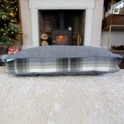 Best deal ๐ฅฐ Dog Cushion in Balmoral Charcoal Tweed by Lords & Labradors ๐ 9 Best deal ๐ฅฐ Dog Cushion in Balmoral Charcoal Tweed by Lords & Labradors ๐ -Lords & Labradors Sales lords and labradors charcoal tweed crate cushion in front of fire