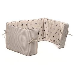 Deals 👍 Dog Crate Bumper in Cosmopolitan 🐶 Dog by Lords & Labradors 🧨 -Lords & Labradors Sales lords and labradors cosmopolitan dog bumper side studio