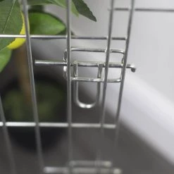 Cheap 🔔 Dog Crate with Cotton Crate Cover by Lords & Labradors 🎁 -Lords & Labradors Sales lords and labradors crate cotton crate cover set silver silver buckle