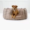 Best deal ❤️ Lords & Labradors High Wall Check Tweed Bed For 🦮 Dogs ✔️