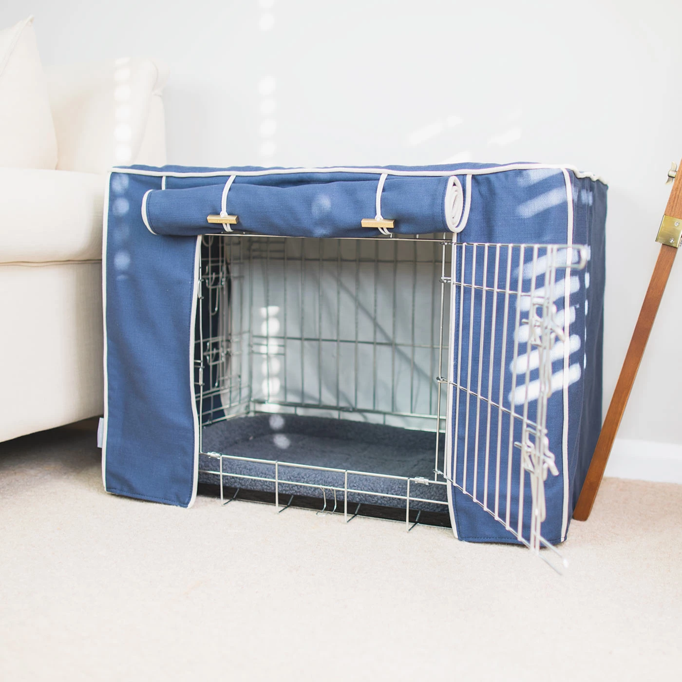 Best Sale ๐ฅ Dog Crate Cover In Savanna Indigo by Lords & Labradors ๐ 3 Best Sale ๐ฅ Dog Crate Cover In Savanna Indigo by Lords & Labradors ๐ - Image 3