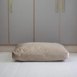 Wholesale 🔥 Lords & Labradors Luxurious Velvet 🦮 Dog Cushions 😉 -Lords & Labradors Sales lords and labradors velvet cushion in front of wardrobes