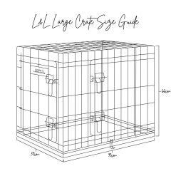 Best Pirce 🔥 Lords & Labradors Heavy Duty Silver Deluxe 🐕 Dog Crate - Size S-XXL 🔥 19 Best Pirce 🔥 Lords & Labradors Heavy Duty Silver Deluxe 🐕 Dog Crate - Size S-XXL 🔥 -Lords & Labradors Sales lords labradors crate size guide large b60654f2 44f8 42e1 a49f c82ac1167f3b