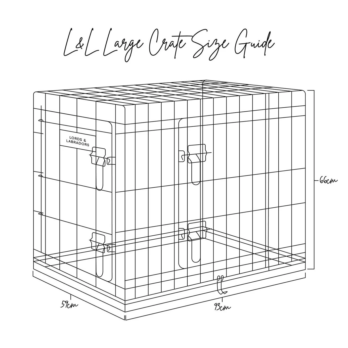 Best Pirce 🔥 Lords & Labradors Heavy Duty Silver Deluxe 🐕 Dog Crate - Size S-XXL 🔥 9 Best Pirce 🔥 Lords & Labradors Heavy Duty Silver Deluxe 🐕 Dog Crate - Size S-XXL 🔥 - Image 9